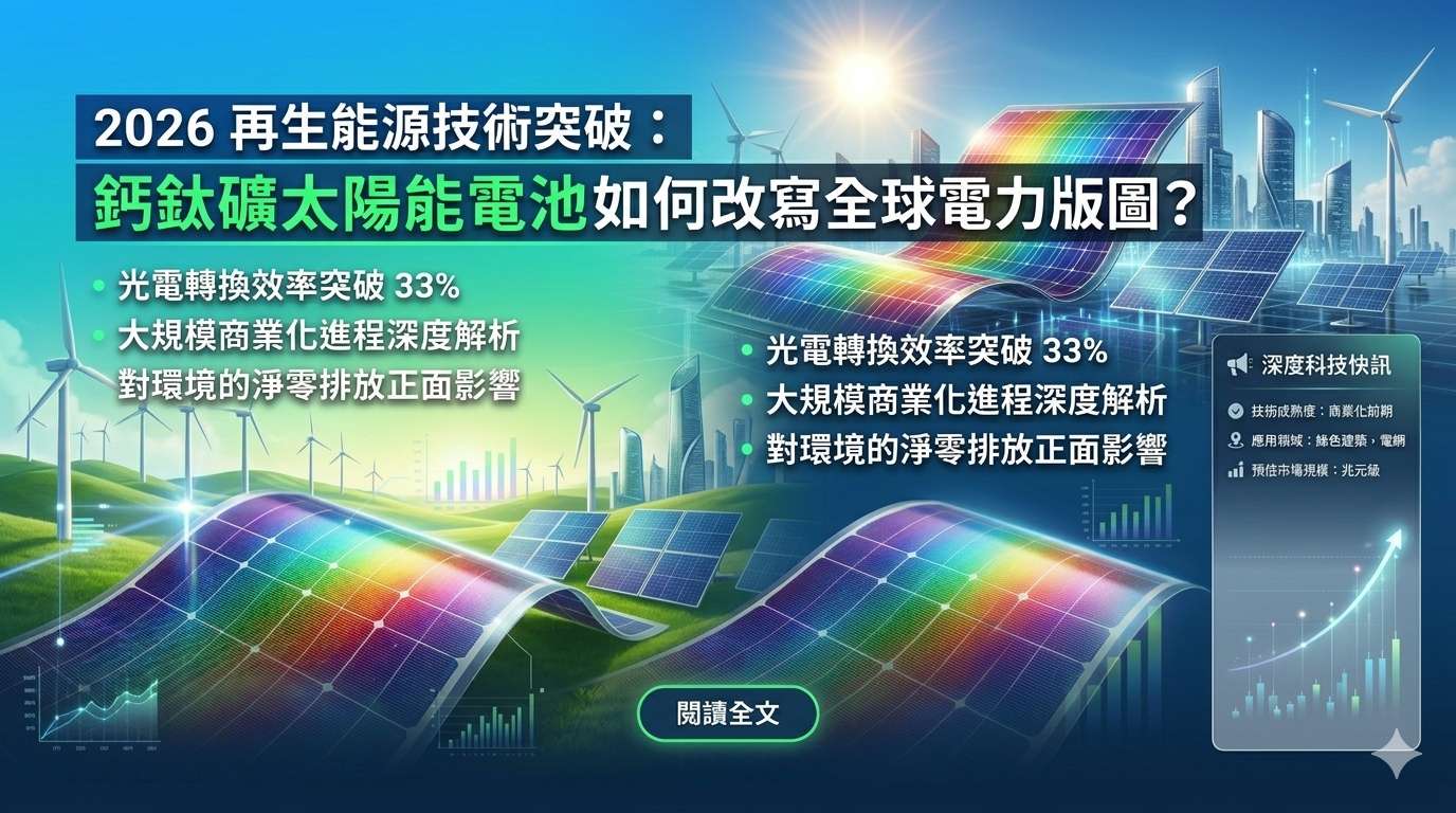 鈣鈦礦太陽能電池